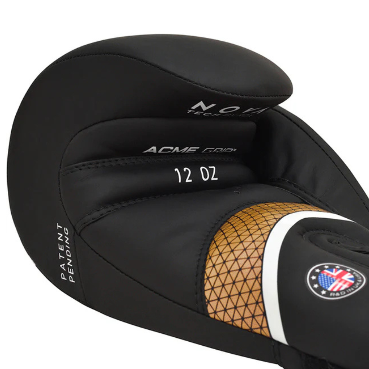 Guantes de Boxeo Sparring RDX Aura Plus T17 BlackGolden - Imagen 4